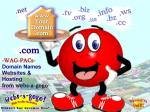 Domain Name - WAG-PAC at www.webs-a-gogo.com